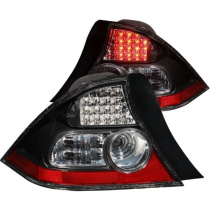 Honda Civic 2DR 2004-2005 LED Baklampor Svarta ANZO